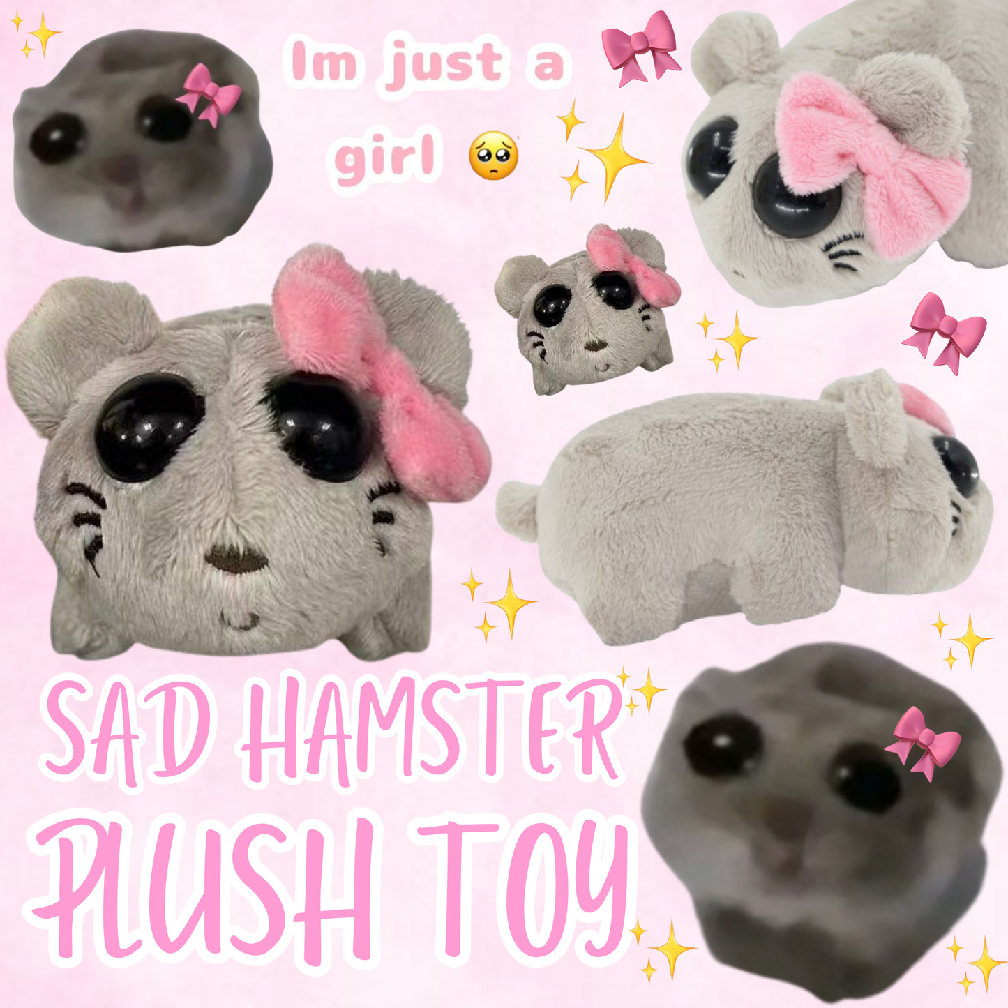 Sad Hamster (STORE CLOSING SALE) * ENDS MIDNIGHT*