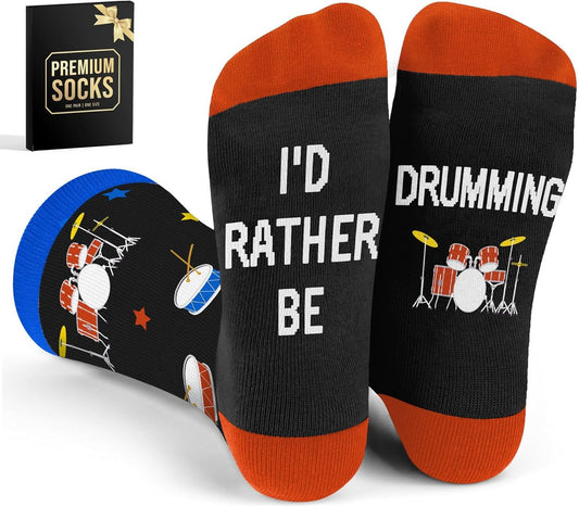 I'D RATHER BE DRUMMING SOCKS